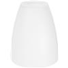 HOMSFOU Paralume Plastica Paralume Di Plastica Lampada Da Parete Copertura Testa Piatta Paralume Sostituzione Per Lampadari Lampada A Sospensione Bianco Sostituzione Della