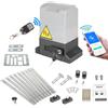 Izrielar - Motore per cancello scorrevole, 370W, modello WiFi-Bluetooth, con telecomando, apri-cancello per cancelli fino a 800 kg, cremagliera da 4 metri