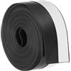 PATIKIL Guarnizione Porta Silicone Autoadesiva 16.4Ft 35mm/1-3/8W Nero | Nastro Sigillante Porte Impermeabile Antipolvere, Silicone Fessure Doccia Sigillanti Inferiori Porte