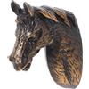 NUOBESTY Pomello a forma di testa di cavallo, per armadi e cassetti, design creativo di animali, per porte, finestre e mobili, facile installazione con viti, 5 x 3 x 2 cm