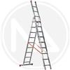 FACAL SCALA TRASFORMABILE TRIPLA ALLUMINIO FACAL Gradini 3 x 12