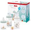 NUK Perfect Match Set di Biberon e Ciuccio per Neonati | 0-6 Mesi | 3 Biberon Anticolica (150 ml, 260 ml), 1 Succhietto Perfect Match Air | Disney Winnie Puh | 4 Pezzi
