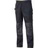 U-POWER DON'T WORRY... BE HAPPY! Pantaloni da lavoro da uomo U-Power, pantaloni cargo elastici in vita, con tasche per ginocchiere, tasche multiple, tessuto confortevole, usura esterna resistente e durevole (Deep Blue-48)