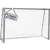 HUDORA Porta da calcio Expert 240 - porta da calcio grande per bambini e adulti - resistente alle intemperie e stabile con rete a maglie strette - Porta da esterno per tempo libero e training