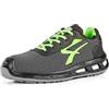 U-POWER DON'T WORRY... BE HAPPY! U-Power Red Lion Strong, Scarpe Antinfortunistiche Unisex, Scarpe da Ginnastica in Pelle Leggere, Flessibili, Antiperforazione, con Suola Infinergy, con Puntale in Alluminio (38)