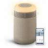 BLUEAIR Mini Restful Purificatore d'Aria per Camera da Letto con Sveglia Sunrise, Luce del Risveglio e Filtro HEPASilent™ - Purifica l'Aria, Favorisce il Ritmo Circadiano - USB-C, App, Colore Beige