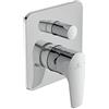 Ideal Standard - Cerafine D, Miscelatore monocomando ad incasso per vasca o doccia, Completo, Cromato