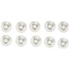Ideal Standard - Paracolpi per copriwater Set gommini universali originali, materiale di alta qualità, ricambio originale, facile da sostituire, Diametro 22mm e perno di innesto 6mm, bianco