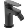 Ideal Standard Cerafine O Nuovo Miscelatore bidet, alt. bocca 68 mm, raddrizzatore flusso 3,8l/min, installazione Easy Fix, design arrotondato - Nero Opaco (48x130,5x121mm)
