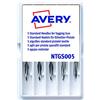 Avery Italia Avery NTGS005 Aghi Standard per Pistola Sparafili, 5 Pezzi
