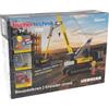 fischertechnik Liebherr gru cingolata, kit di costruzione 7+ anni | Gioco di costruzioni per bambini 579431 — veicolo da cantiere fedele al modello originale Liebherr LR1110 da assemblare