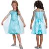 Disguise Costume Elsa Frozen Standard Bambina, Blu Vestito Carnevale Frozen, Costumi Di Carnevale Per Bambini Disponibile in Taglia XS, S