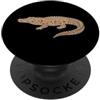 Florida Alligatore Palude Fauna Selvatic Alligatore Floreale Coccodrillo PopSockets PopGrip Adesivo