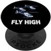 Funny RC Helicopter Gifts for Men and Wo RC elicottero elicottero RC di corsa di telecomando PopSockets PopGrip Adesivo