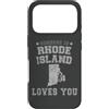 Someone Loves You In US State Of Rhode I Custodia per iPhone 17 Pro Qualcuno nel Rhode Island ti ama Heart Vintage State