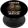 Multiplayer Gamer Gaming Owl Fan Console Divertente Retro Gaming Night Owl Gamer Meme Joke Videogiochi PopSockets PopGrip Adesivo