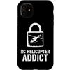 Funny RC Helicopter Gifts for Men and Wo Custodia per iPhone 11 RC elicottero elicottero RC di corsa di telecomando