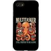 Multitasker Octopus Book Lover Custodia per iPhone SE (2020) / 7/8 Multitasker preferisce ancora essere solo Polpo