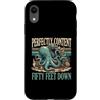 Octopus Scuba Ocean Depth Custodia per iPhone XR Soddisfa perfettamente il polpo di cinquanta piedi in giù