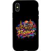 Firenze souvenir & Co. Custodia per iPhone X/XS Ricordo dello skyline della città di Firenze - Graffiti