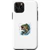 Abbigliamento Pesca al Persico Outdoor Custodia per iPhone 11 Pro Persico Trota Pesca Spruzzi d Acqua Grafica