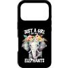 Wild Zoo Animal Safari Birthday Party Ou Custodia per iPhone 17 Pro Just a Girl who Loves Elephants Animali Selvaggi Safari Compleanno