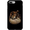 Dog Lover Funny Road Map Custodia per iPhone 7 Plus/8 Plus Mappa del viaggio su strada del cane conducente