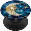 EnamelNightsky Celestial Watercolor Grip EnamelNightsky Celestial Watercolor Enamel Sun PopSockets PopGrip Adesivo