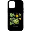 The Botany Bureau Custodia per iPhone 12/12 Pro Illustrazione della pianta di zucca Cucurbita maxima