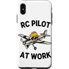 Funny RC Plane Gifts for Men and Women Custodia per iPhone XS Max Aereo RC Telecomando Racing RC Aereo