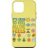 World Mental Health Awareness Day Yellow Custodia per iPhone 12 mini Okay Feel All The Feels Giornata della salute mentale Bambini per i ragazzi