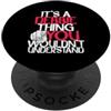 Funny Name Apparel for Women Named Debbi È una cosa di Debbie che non capiresti le donne PopSockets PopGrip Adesivo