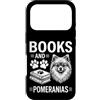 Funny Pomeranian And Book Design Custodia per iPhone 17 Pro Libri E Pomerania Divertente Pomerania