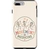 Physical Exercise Therapy Custodia per iPhone 7 Plus/8 Plus Il movimento è la medicina Bone Motion Halloween Halloween