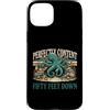 Octopus Scuba Ocean Depth Custodia per iPhone 15 Plus Soddisfa perfettamente il polpo di cinquanta piedi in giù