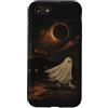 Halloween in October Custodia per iPhone SE (2020) / 7/8 Spettrale Fantasma Skateboarding Eclipse Hotel Halloween