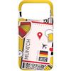 Traveler Souvenir Tickets Custodia per iPhone 17 Pro Max Biglietto aereo Monaco di Baviera Carta d'imbarco Aereo Germania Amante di viaggio