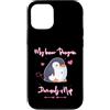 Penguin Family You Can't Resist Animal L Custodia per iPhone 12/12 Pro Il mio pinguino interiore richiede un pisolino carino uccello addormentato