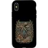 Biology Octopus Lover Cephalopod Custodia per iPhone X/XS Octopus Ocean Profondo E Curioso