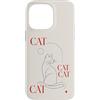 Paw Pact Prints Custodia per iPhone 14 Pro Max Minimalista Cat Lover Cat Mom Pet Animal