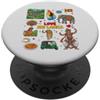 MASH MOSH Love Sri Lanka souvenir di viaggio, cultura tropicale isola PopSockets PopGrip Adesivo