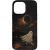 Halloween in October Custodia per iPhone 13 Pro Max Spettrale Fantasma Skateboarding Eclipse Hotel Halloween