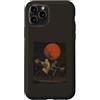 Halloween in October Custodia per iPhone 11 Pro Divertente Halloween Ghost Skeleton Tandem Bicicletta