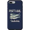 Portugal Travel - Valmar Gear Custodia per iPhone 7 Plus/8 Plus Retro Portogallo Travel Sardinhas Portoghese Grill Sardine
