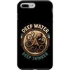 Octopus Lover Ocean Depth Custodia per iPhone 7 Plus/8 Plus Polpo Pensatore Profondo Acqua Profonda