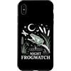 Osservatore Anfibi Palude Natura Custodia per iPhone XS Max NighT Frogwatch Rane Palude Selvatica