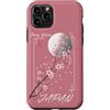 CRAZEELEBAH JAPAN INC Custodia per iPhone 11 Pro GIAPPONE SAKURA CHERRY BLOSSOM MOON BRIGHT STREETWEAR