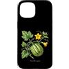 The Botany Bureau Custodia per iPhone 15 Illustrazione della pianta di zucca Cucurbita maxima