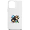 Abbigliamento Fotografia Robot Creativo Custodia per iPhone 13 Pro Max Macchina Fotografica Robot Flash Grafica