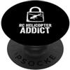 Funny RC Helicopter Gifts for Men and Wo RC elicottero elicottero RC di corsa di telecomando PopSockets PopGrip Adesivo